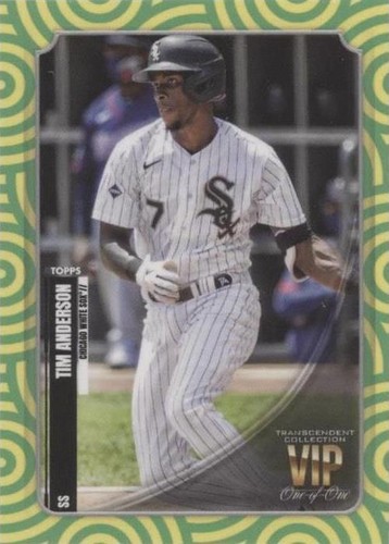 2021 Topps Transcendent Collection VIP Party - Tim Anderson #VIP-60
