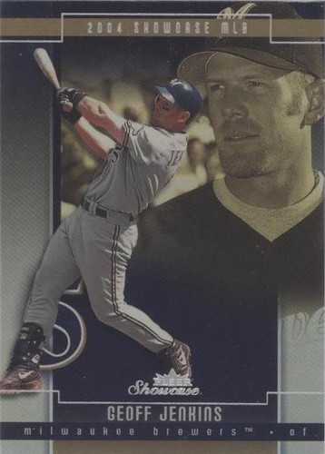 2004 Fleer Showcase - Geoff Jenkins #50