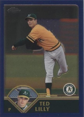 2003 Topps Chrome - Ted Lilly #265