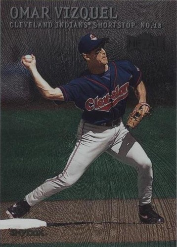 2000 Skybox Metal - Omar Vizquel #56