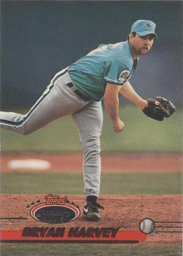 1993 Topps Stadium Club - Bryan Harvey #604