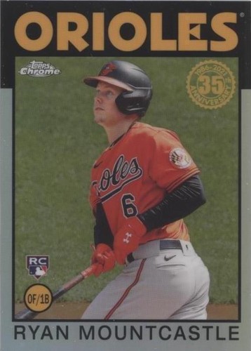 2021 Topps Chrome - Ryan Mountcastle #86BC-17