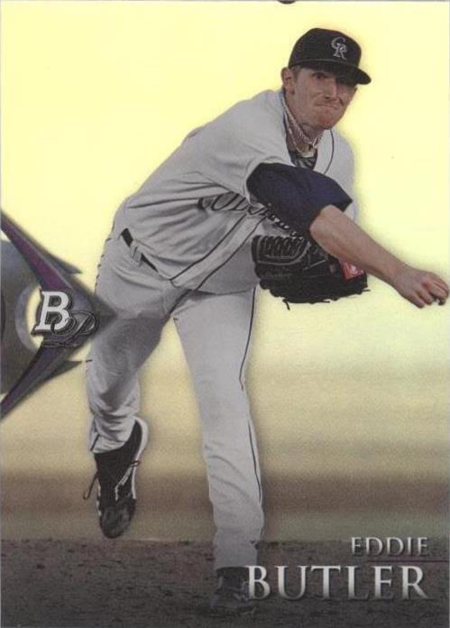 2014 Bowman Platinum - Eddie Butler #BPP45
