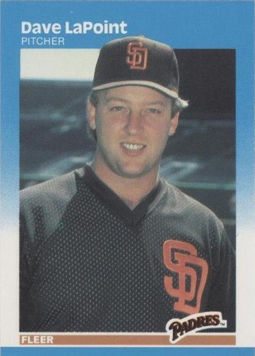 1987 Fleer - Dave LaPoint #421