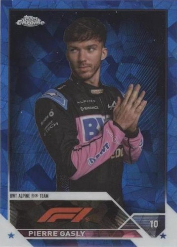 2023 Topps Chrome Sapphire Edition Formula 1 - Pierre Gasly #52