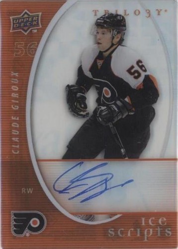 2008-09 Upper Deck Trilogy - Claude Giroux #IS-CG
