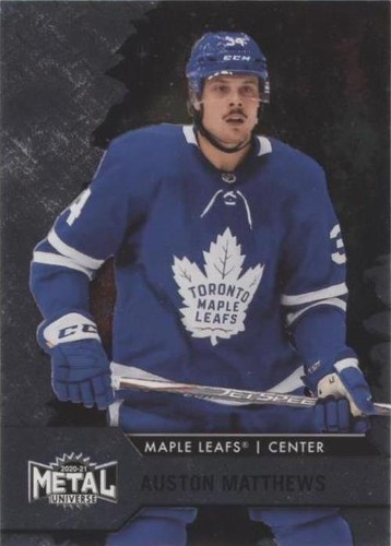 2020-21 Skybox Metal Universe - Auston Matthews #34