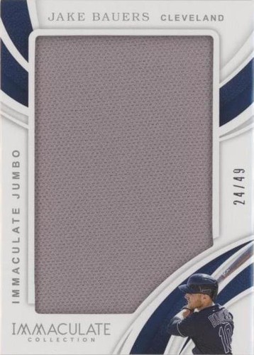2019 Panini Immaculate Collection - Jake Bauers #IJ-JB