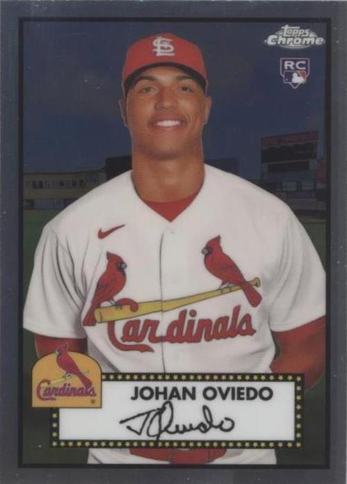 2021 Topps Chrome Platinum Anniversary - Johan Oviedo #89