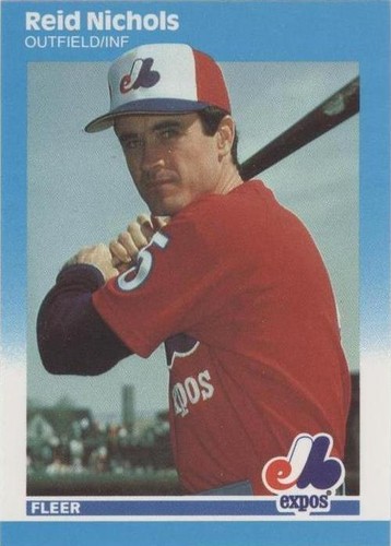 1987 Fleer Update - Reid Nichols #U-89