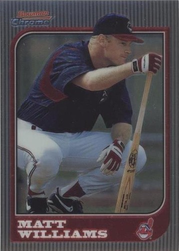 1997 Bowman Chrome - Matt Williams #47