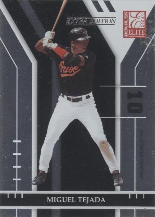 Donruss Elite 2004 edición extra - Miguel Tejada #7
