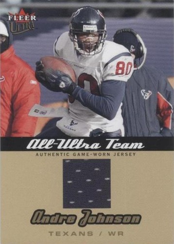 2005 Fleer Ultra Andre Johnson #AU-AJ
