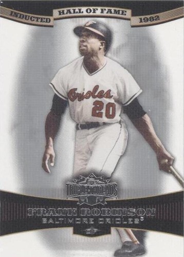 2006 Topps Triple Threads - Frank Robinson #66