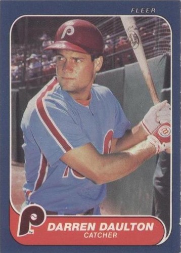 1986 Fleer - Darren Daulton #438