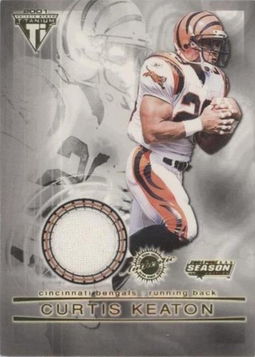 2001 Pacific Private Stock Titanium Postseason Curtis Keaton #30