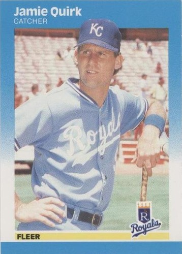 1987 Fleer - Jamie Quirk #377