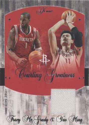 2004-05 Flair - Yao Ming/Tracy McGrady #CG-YAO