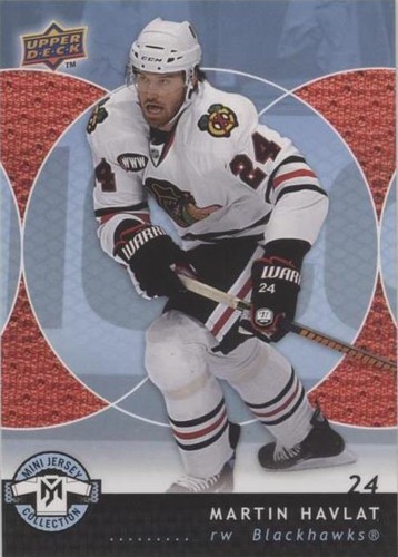2007-08 Upper Deck Mini Jersey Collection - Martin Havlat #22