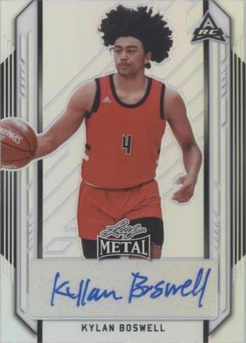 2021-22 Leaf Metal - Kylan Boswell #BA-KB3