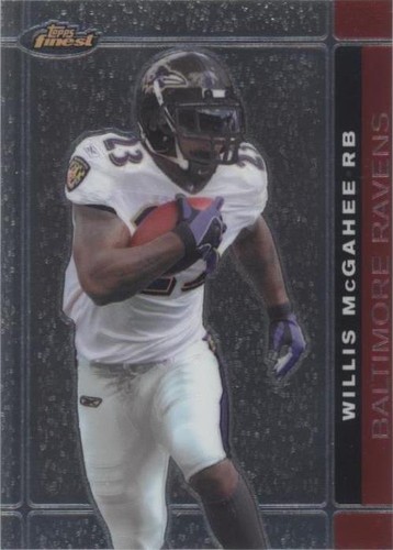 2007 Topps Finest Willis McGahee #50