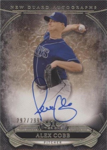 2015 Topps Tier One - Alex Cobb #NGA-ACO