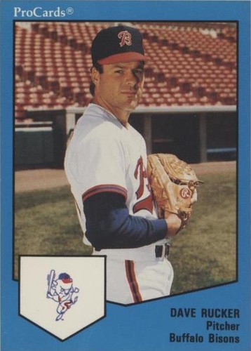 1989 ProCards Triple A - Dave Rucker #1662