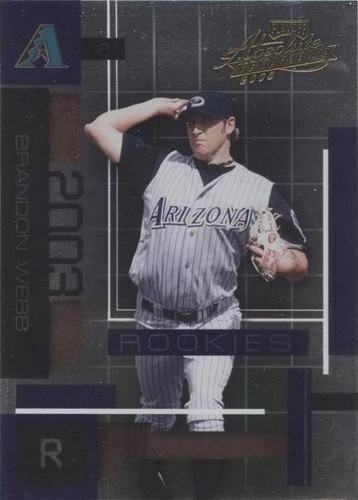 2003 Playoff Absolute Memorabilia - Brandon Webb #190