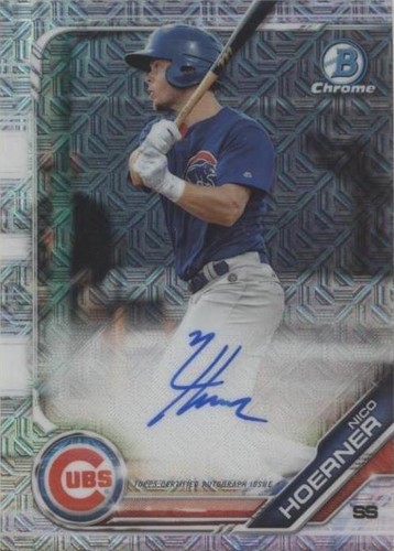 2019 Bowman - Nico Hoerner #BMA-NH