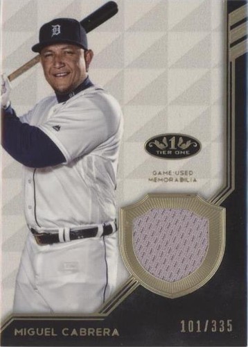 2018 Topps Tier One - Miguel Cabrera #T1R-MC