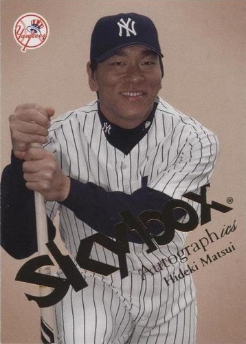 2004 Skybox Autographics - Hideki Matsui #12
