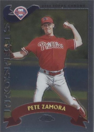 2002 Topps Chrome Traded & Rookies - Pete Zamora #T126