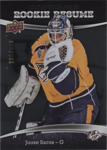 2015-16 Upper Deck Contours - Juuse Saros #RR-29