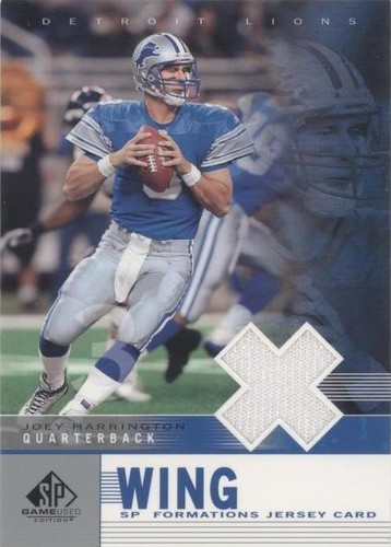 2003 SP Game Used Edition Joey Harrington #F1-JH