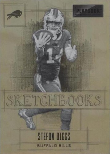 2022 Panini Playbook Stefon Diggs #19