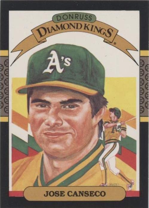 Leaf Canadian 1987 - José Canseco #6