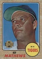 2001 Topps Archives - Eddie Mathews #132