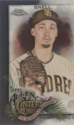 2022 Topps Allen & Ginter Chrome - Blake Snell #55