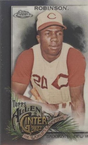 2022 Topps Allen & Ginter Chrome - Frank Robinson #142