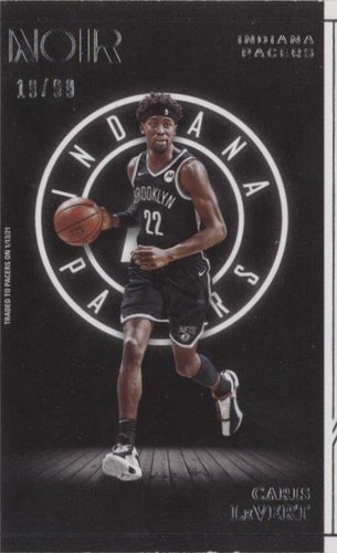2020-21 Panini Noir - Caris LeVert #91