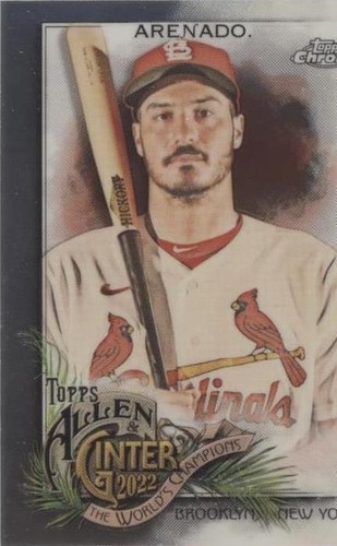2022 Topps Allen & Ginter Chrome - Nolan Arenado #4