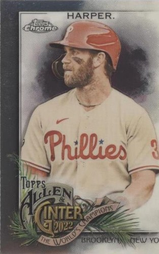 2022 Topps Allen & Ginter Chrome - Bryce Harper #16