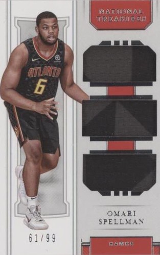 2018-19 Panini National Treasures - Omari Spellman #RT-OSP