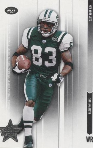 2003 Leaf Rookies & Stars Santana Moss #63