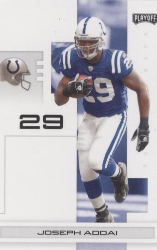 2007 Playoff NFL Playoffs Joseph Addai #43