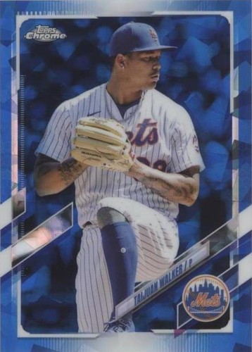 2021 Topps Chrome Update Series Sapphire Edition - Taijuan Walker #US26