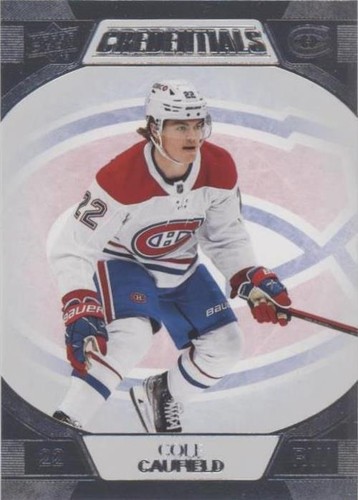 2022-23 Upper Deck Credentials - Cole Caufield #44