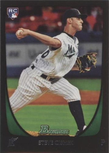 2011 Steve Cishek RC Bowman Chrome Prospects #BCP217 Florida