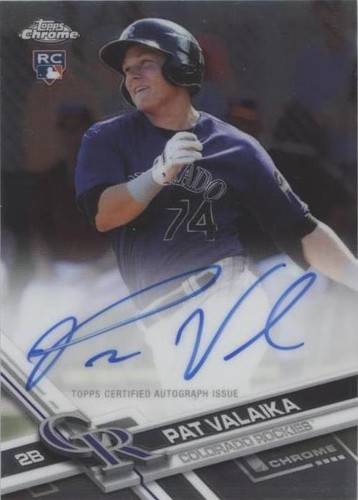 2017 Topps Chrome - Pat Valaika #RA-PV