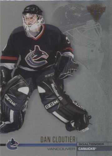2001-02 Pacific Private Stock Titanium - Dan Cloutier #135